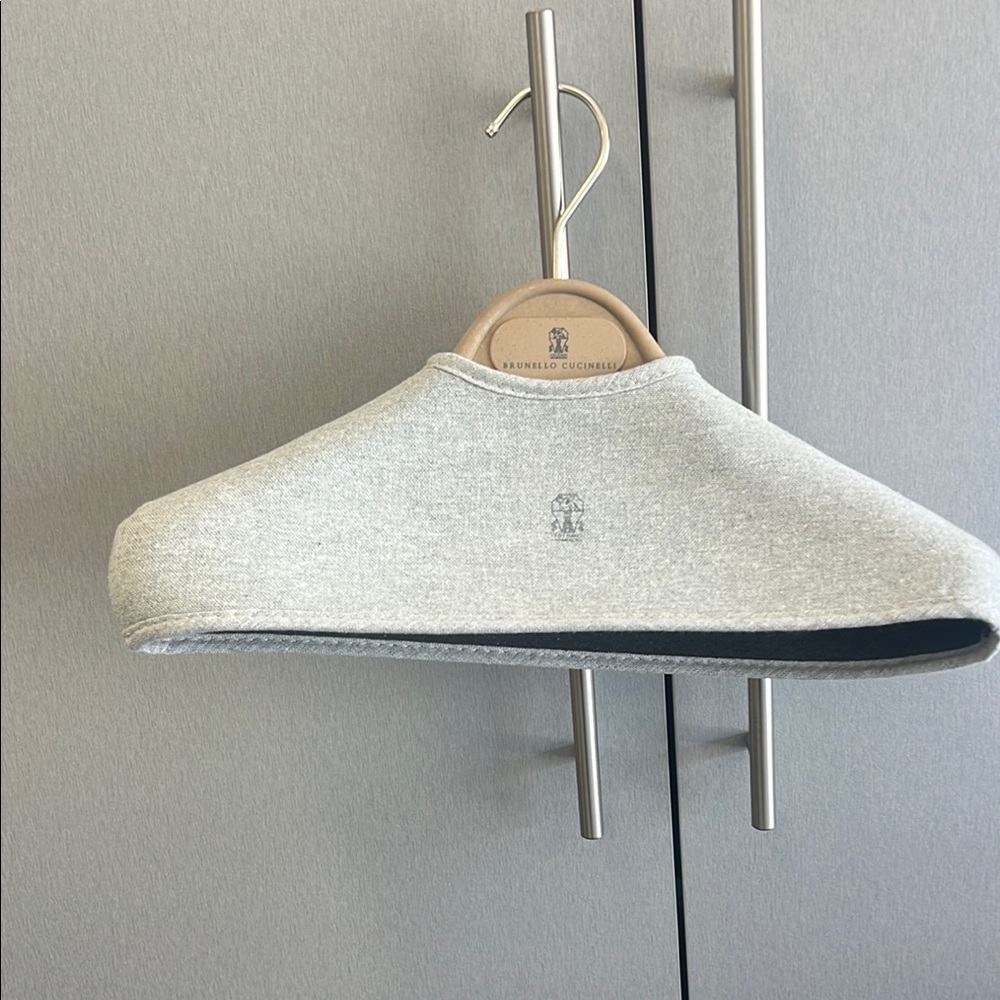 Brunello Cucinelli Light Gray Knitwear
